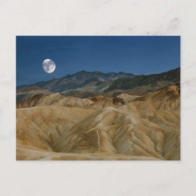 Carte Postale Zabriskie Point | Parc national de la vallée de la (Devant)