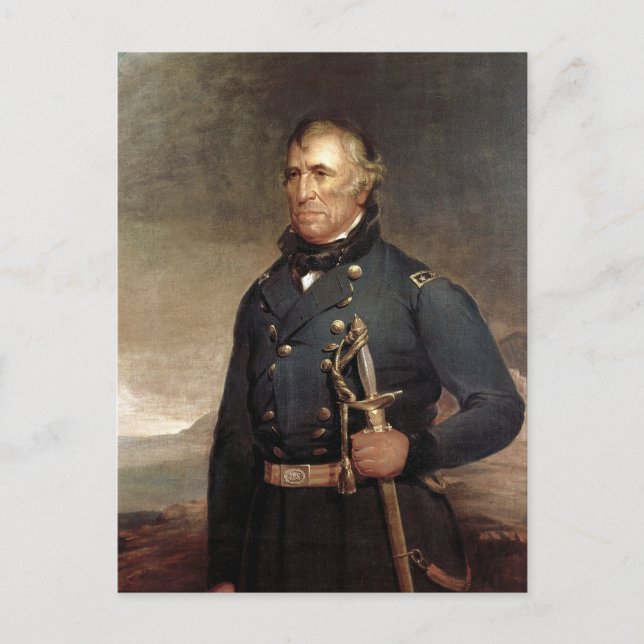 Carte Postale Zachary Taylor (Devant)