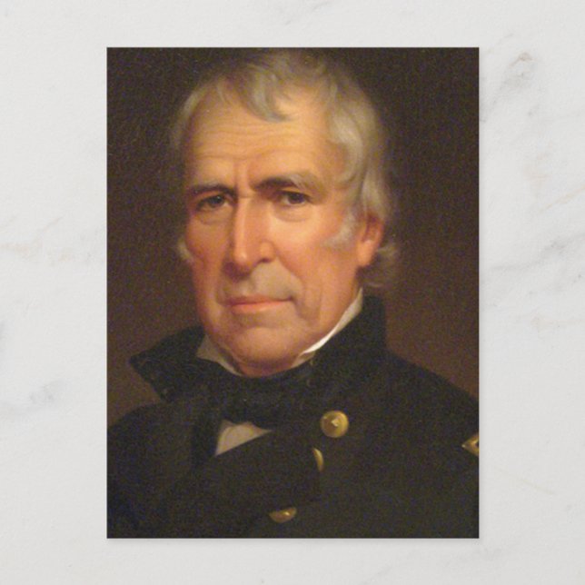 Carte Postale Zachary Taylor 12 (Devant)