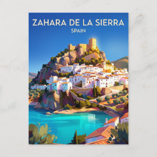 Carte Postale Zahara de la Sierra Espagne