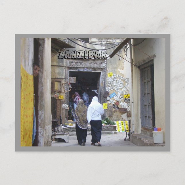 Carte Postale Zanzibar (Devant)