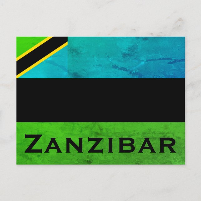 Carte Postale Zanzibar, Tanzanie (Devant)