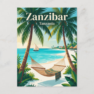 Carte Postale Zanzibar Tanzanie