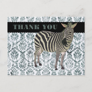 Carte postale Zeb Merci Damask