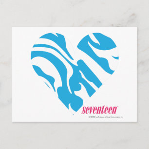 Carte Postale Zebra Aqua 2