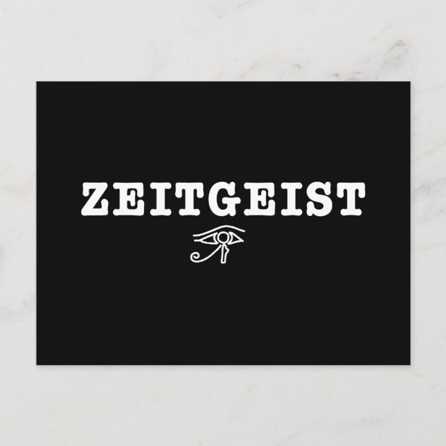 Carte Postale Zeitgeist (Devant)