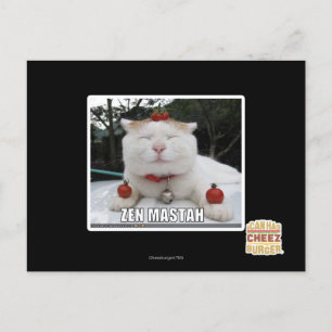 Carte Postale Zen Mastah