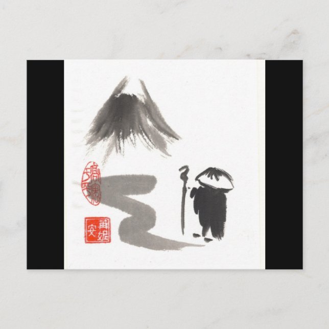 Carte Postale Zen Pilgrim (Devant)