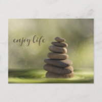 Zen stones tower in water tranquility and calm