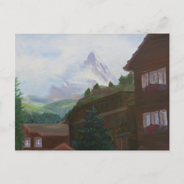Carte Postale Zermatt (Devant)