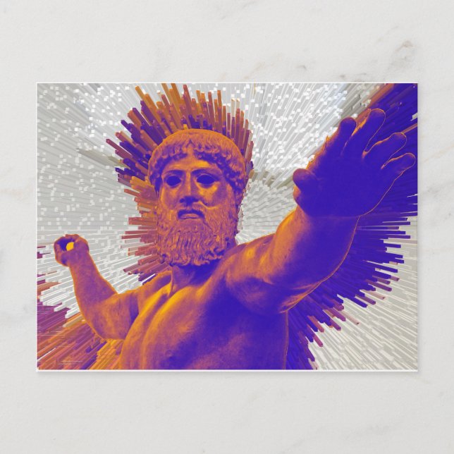 Carte Postale Zeus - Jupiter (Devant)