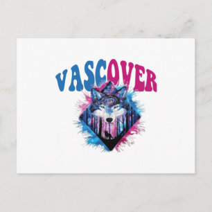 Carte Postale Zidika vascover loup Essentiel
