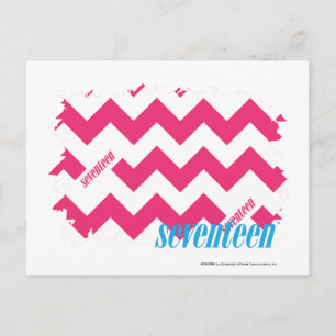 Carte Postale ZigZag Magenta 4