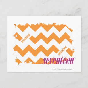 Carte Postale ZigZag Orange 4