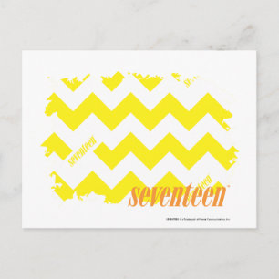 Carte Postale ZigZag Yellow 2