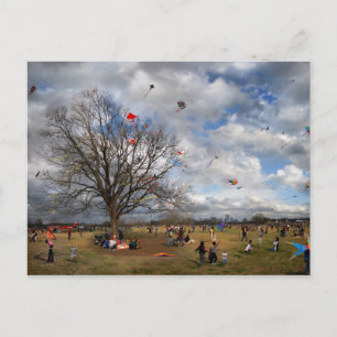Carte Postale Zilker Park Kite Festival - Austin Texas