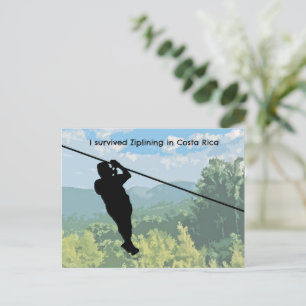 Carte postale Zipline