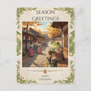 Carte Postale Zochi dans le village hanok de Bukchon