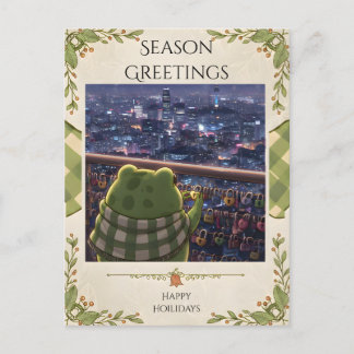 Carte Postale Zochi visite la tour N Seoul