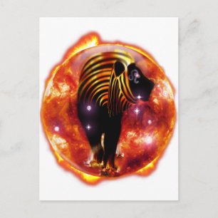 Carte Postale Zodiac-Leo