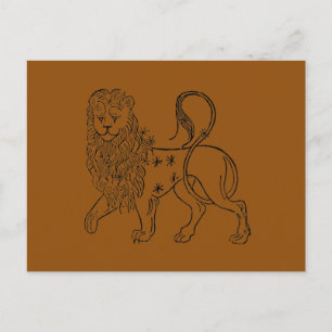 Carte Postale Zodiac : Leo, 1494