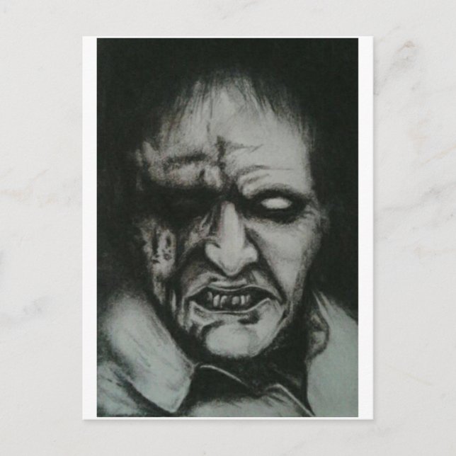 Carte Postale zombie (Devant)