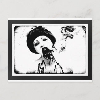 Carte Postale Zombie des années 60