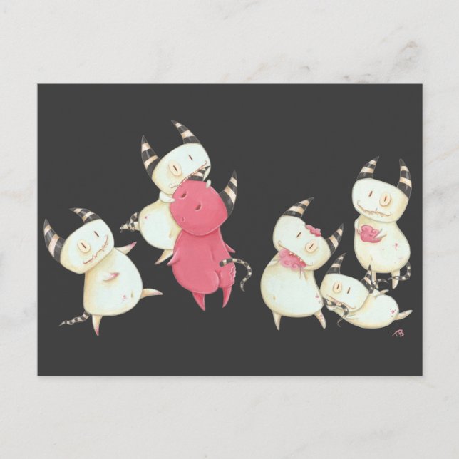 Carte Postale Zombie Devils - Little Devils art coque ipad (Devant)