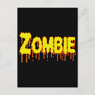 Carte Postale Zombie Drip