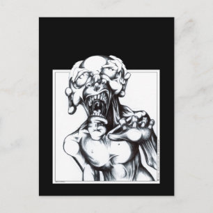 Carte Postale Zombie Hunger