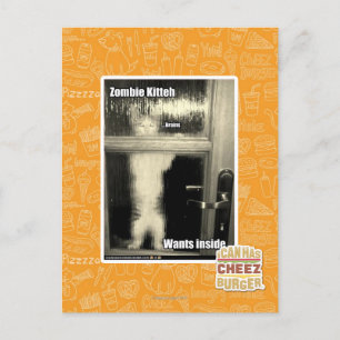 Carte Postale Zombie Kitteh