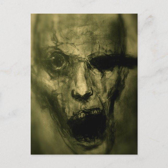 Carte postale ZOMBIE par 'L'Alexandre Tormenté' (Devant)