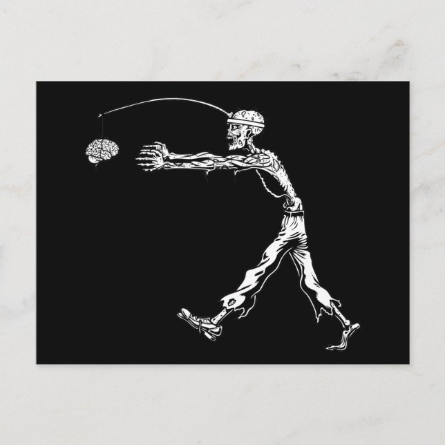 Carte Postale Zombie Perpétuel (Devant)