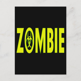 Carte Postale Zombie radioactif