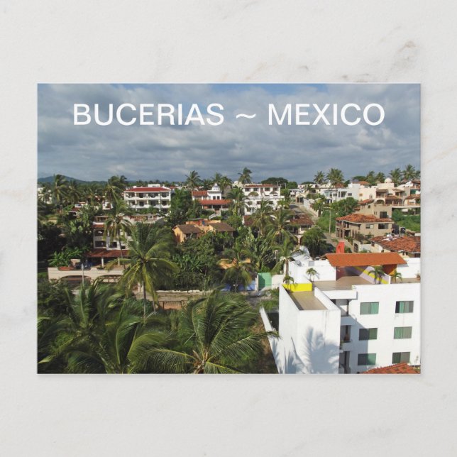 Carte Postale Zona Dorada Bucerias Mexique 3 (Devant)