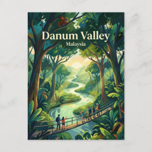 Carte Postale Zone de conservation de la vallée de Danum Malaisi