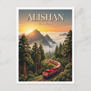 Carte Postale Zone de loisirs de la forêt nationale d'Alishan Ta
