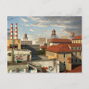 Carte Postale Zone industrielle - Jour