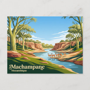 Carte Postale Zone sauvage de Machampane Mozambique