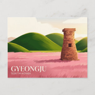 Carte Postale Zones historiques de Gyeongju Corée du Sud