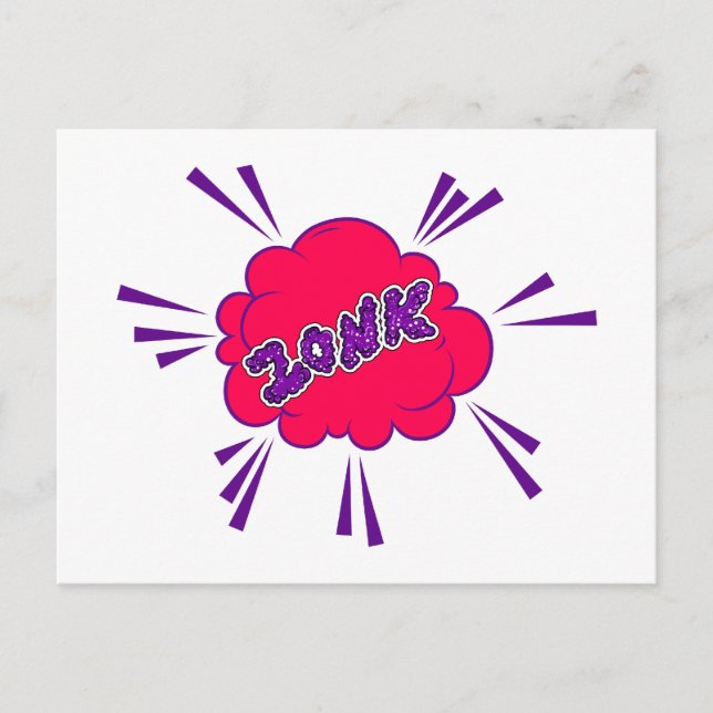 Carte Postale Zonk Comic (Devant)