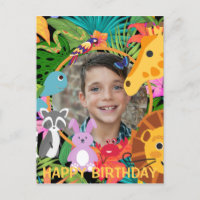 Zoo Animaux Sauvages Safari Jungle Anniversaire En