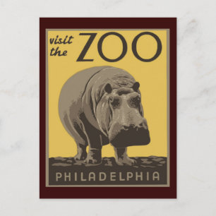 Carte Postale Zoo de Philadelphie