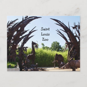 Carte Postale Zoo Saint-Louis
