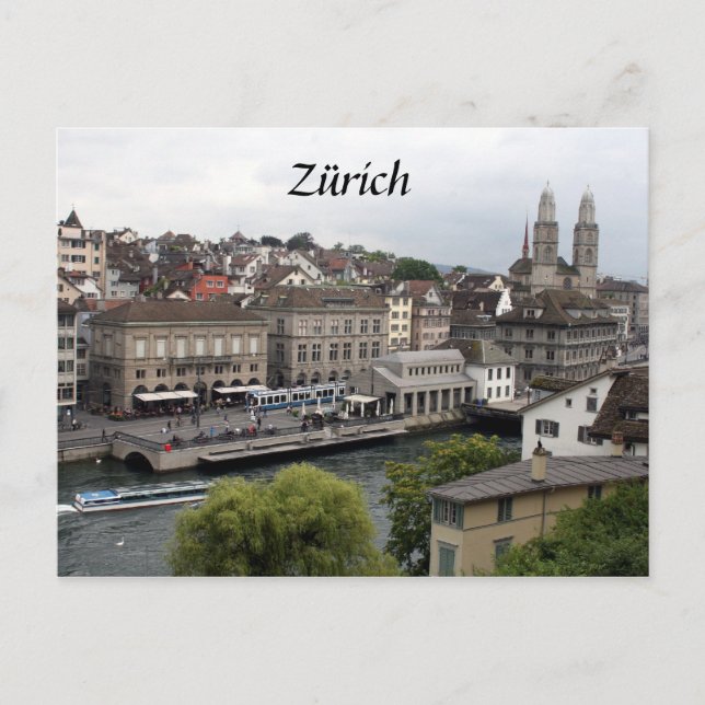 Carte Postale zürich (Devant)