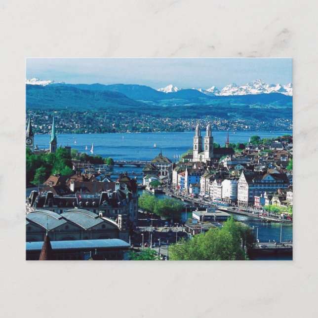 Carte postale Zürich (Devant)