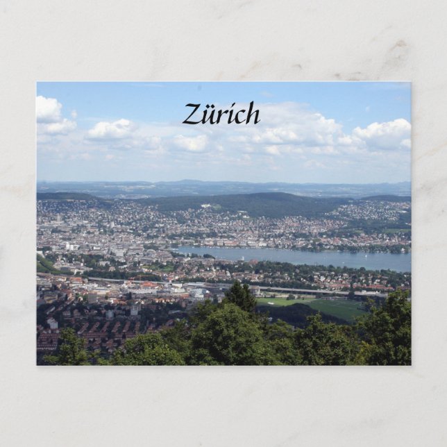 Carte Postale zürich (Devant)