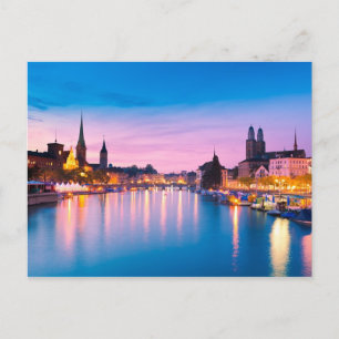 Carte Postale Zurich 003A