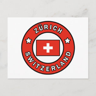 Carte Postale Zürich Suisse
