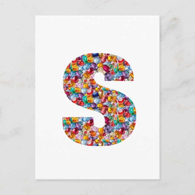 Carte Postale ZZZ YYY AAA SSS ZZ YY AA SS Z Y A S Cadeaux FUN AL (Devant)